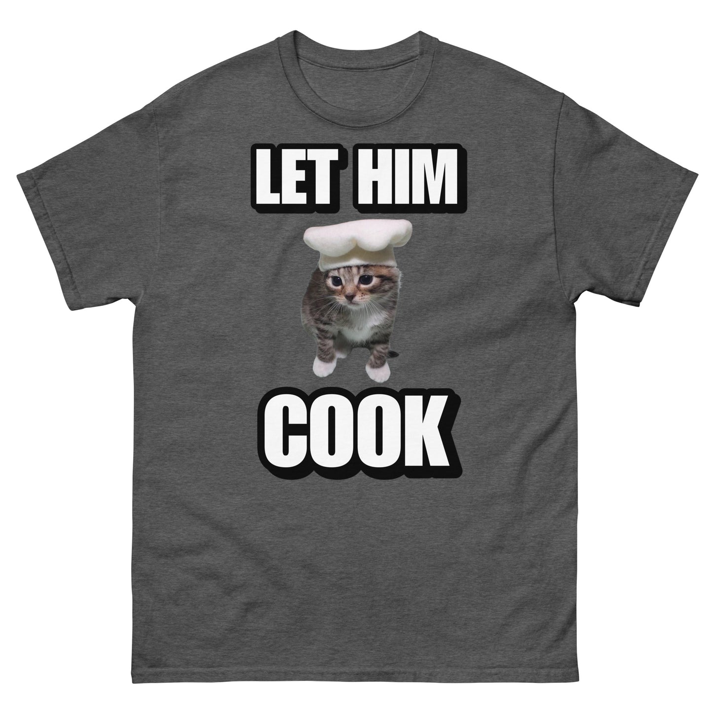 Let him cook kitty Cringey Tee