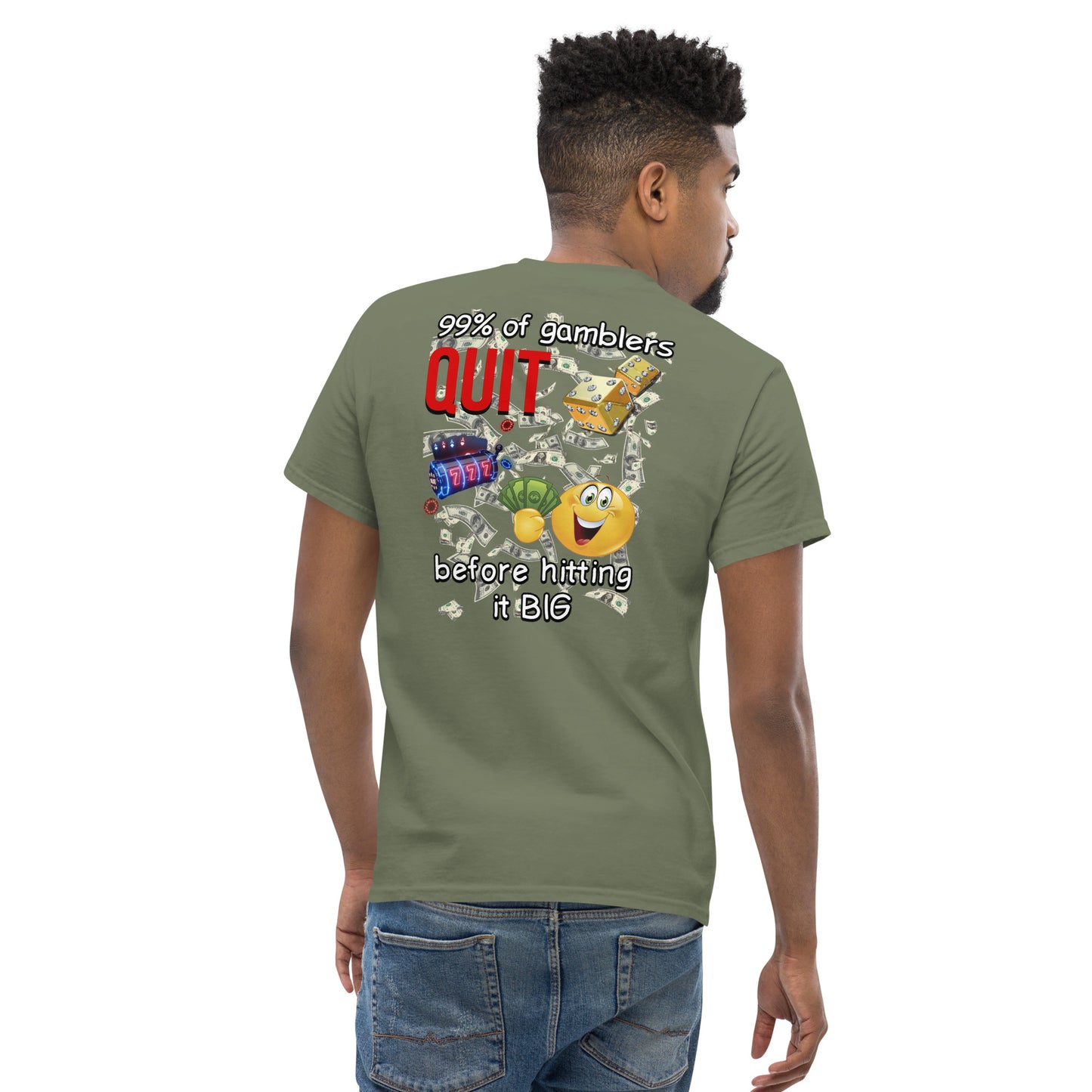 Gambling Cringey Tee BACK PRINT