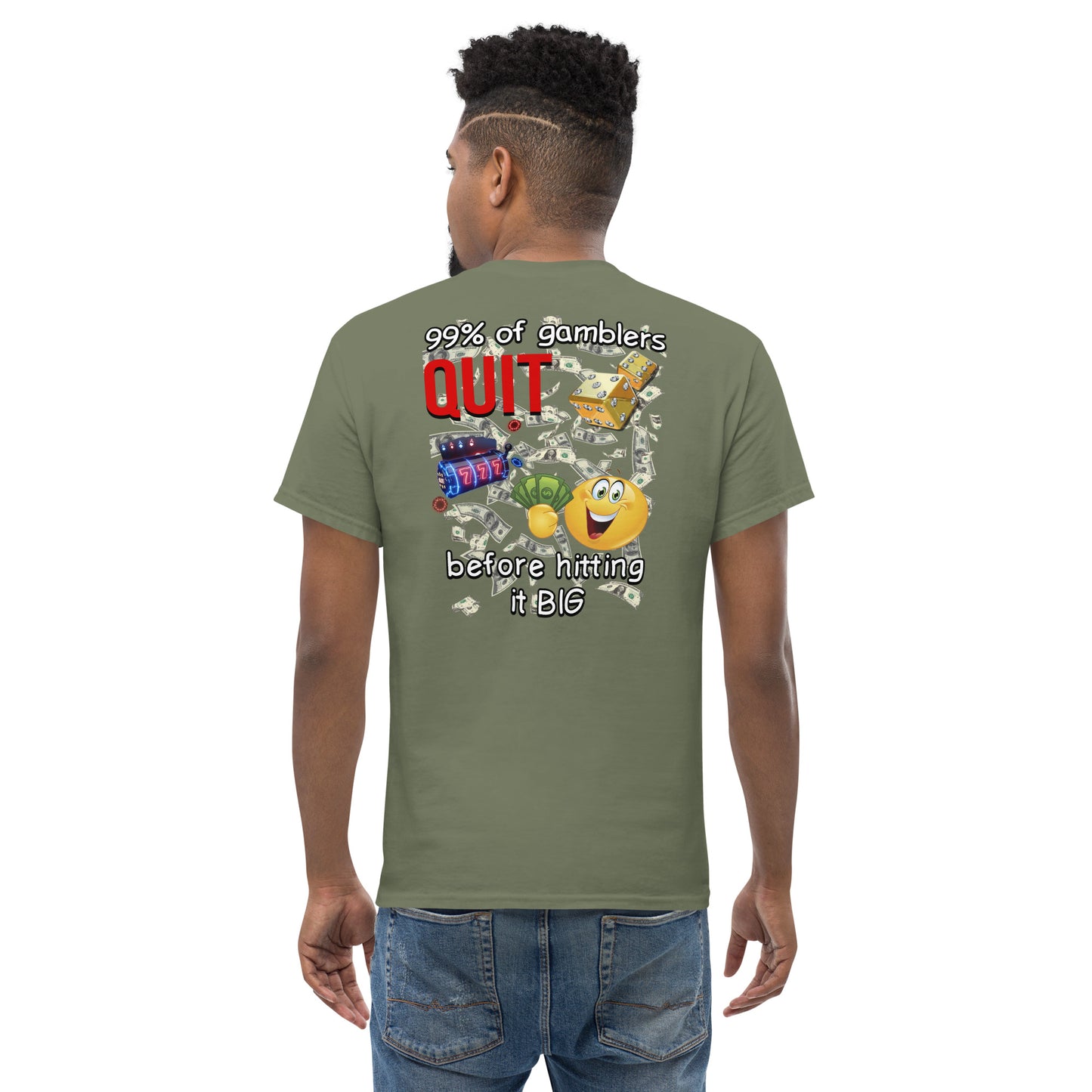 Gambling Cringey Tee BACK PRINT