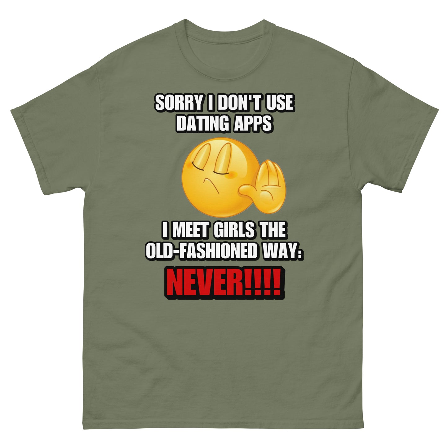 I don’t use dating apps Cringey Tee
