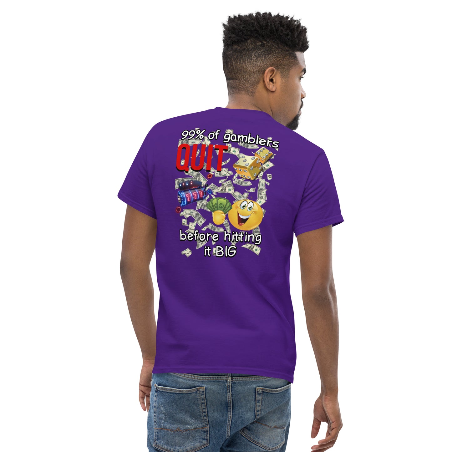 Gambling Cringey Tee BACK PRINT
