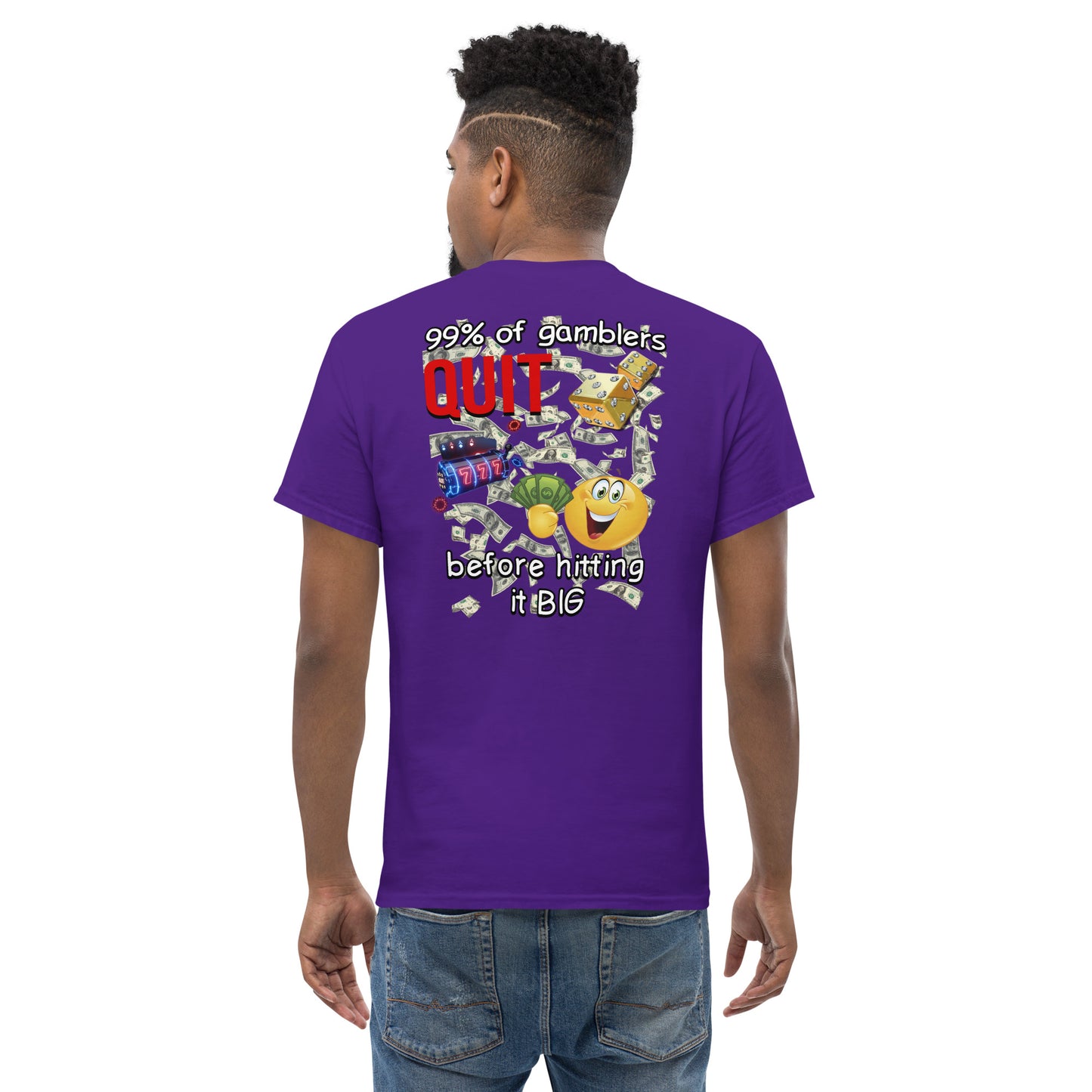 Gambling Cringey Tee BACK PRINT