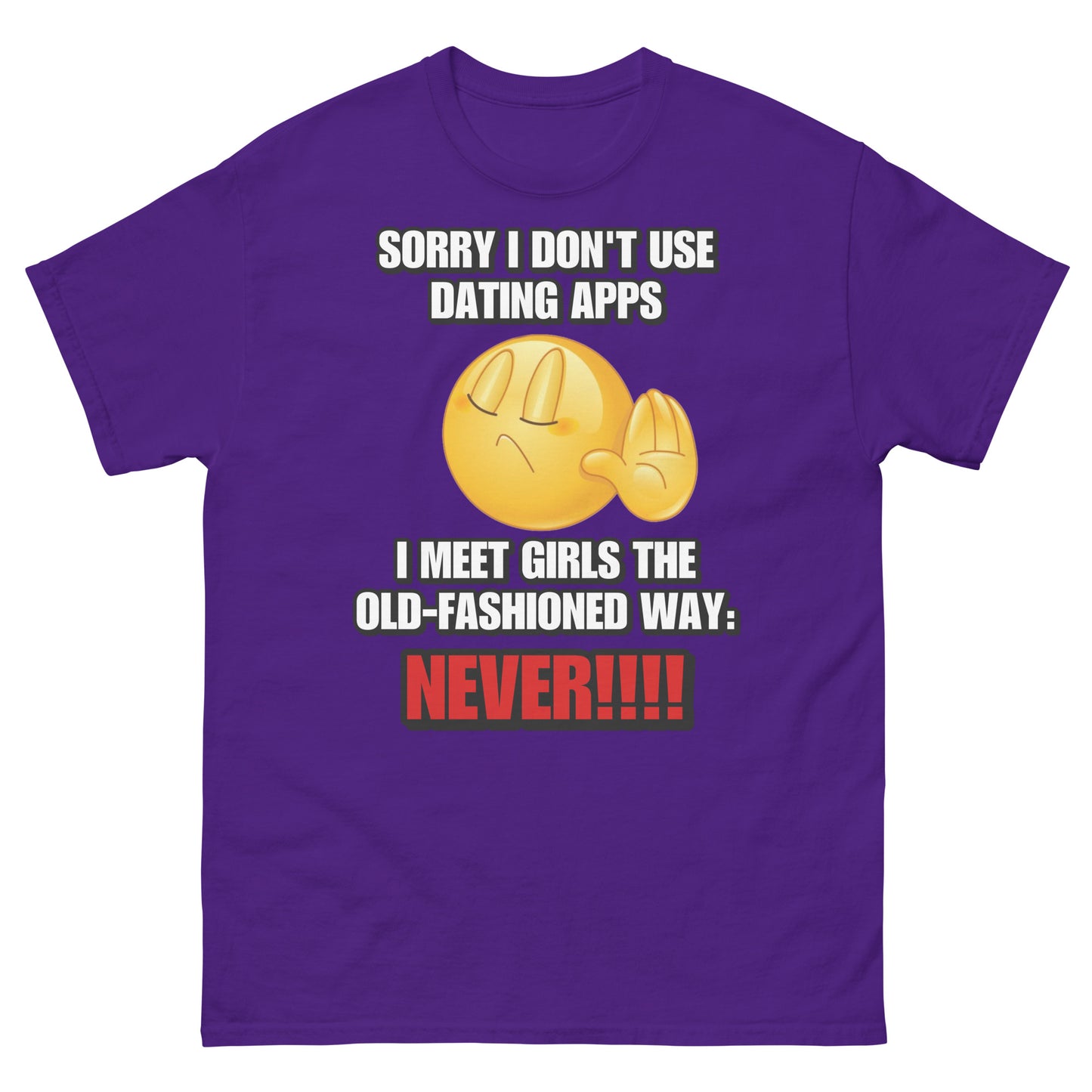 I don’t use dating apps Cringey Tee