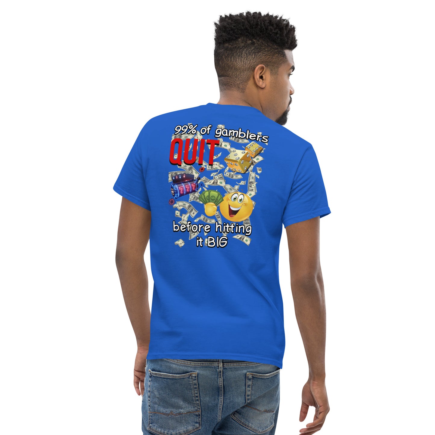 Gambling Cringey Tee BACK PRINT