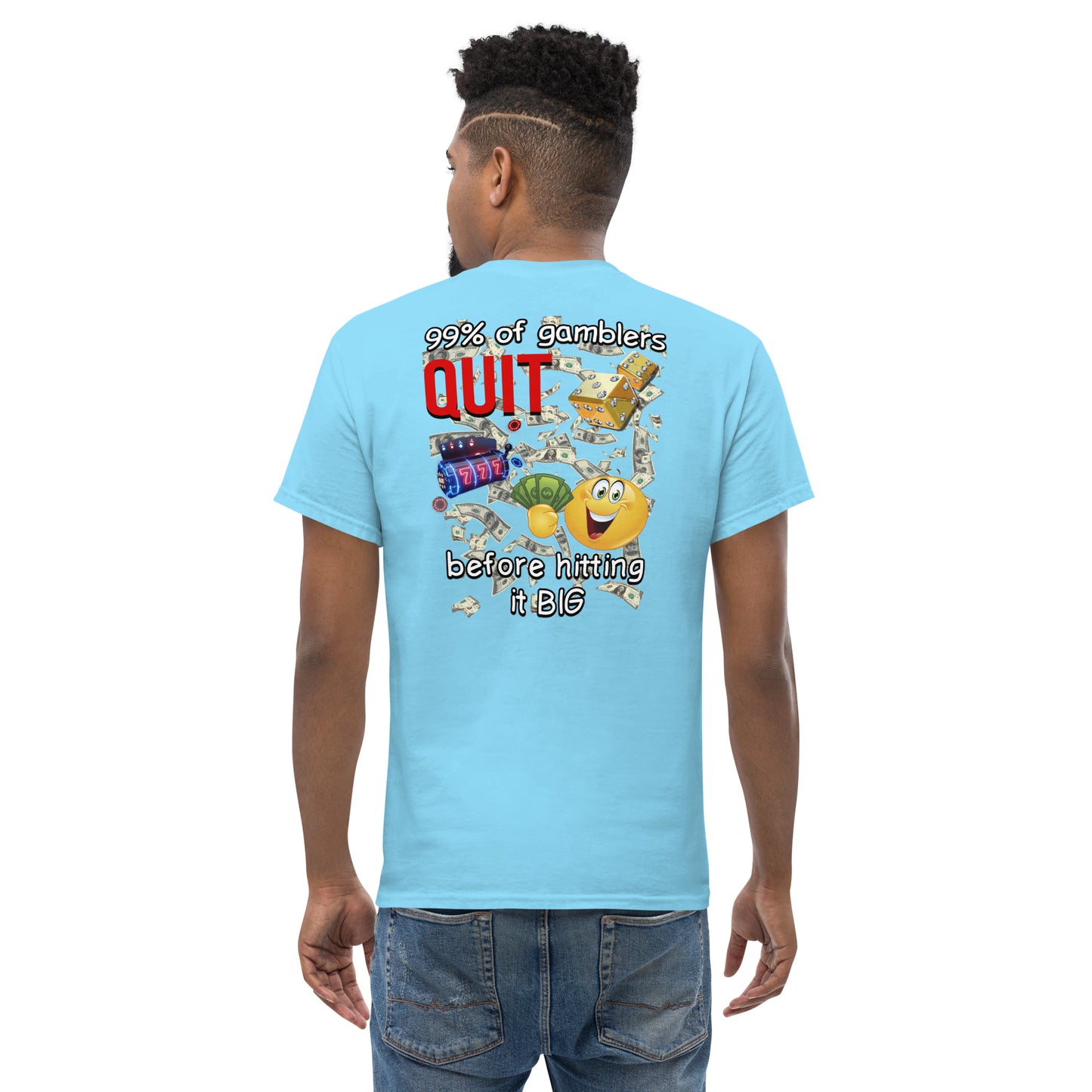 Gambling Cringey Tee BACK PRINT