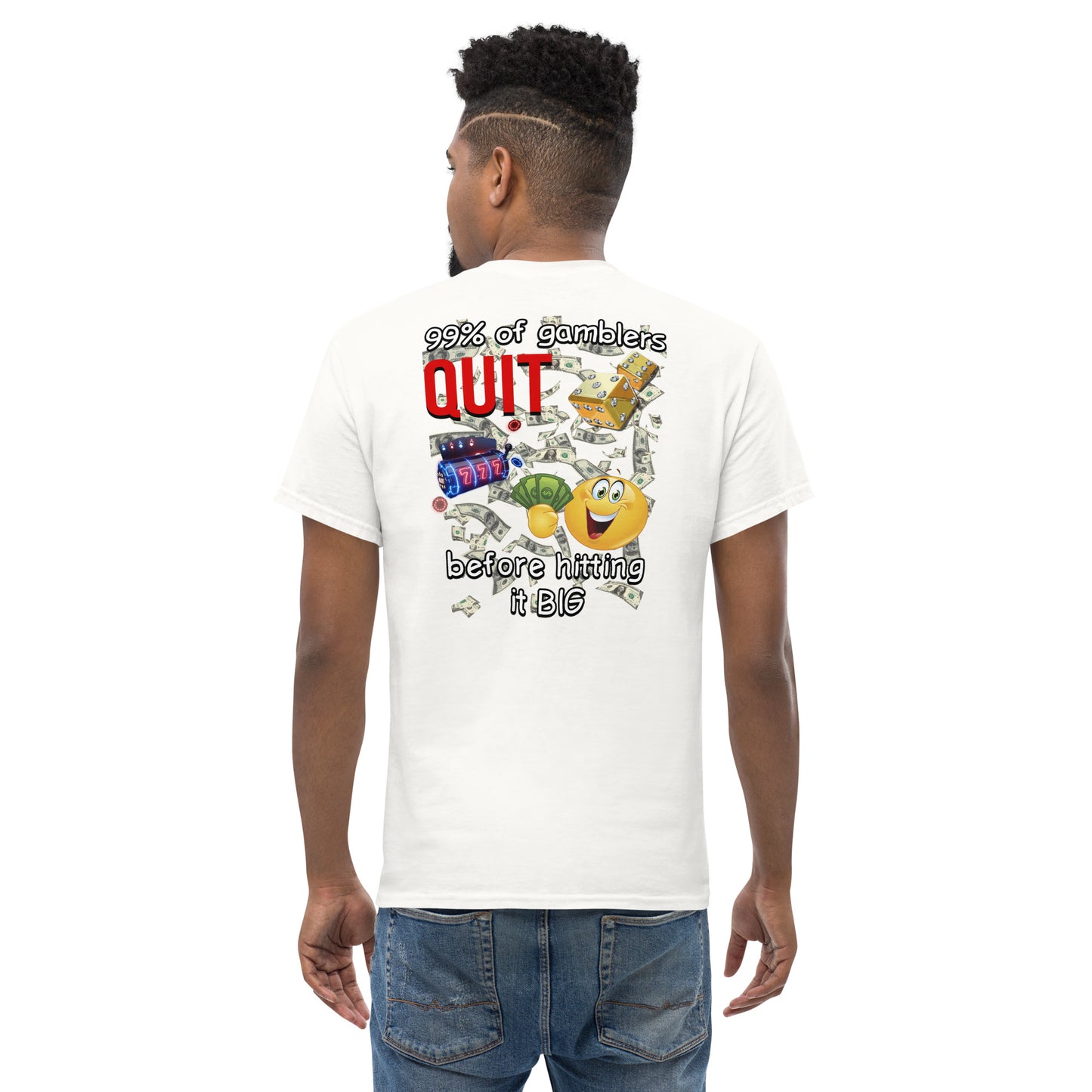 Gambling Cringey Tee BACK PRINT