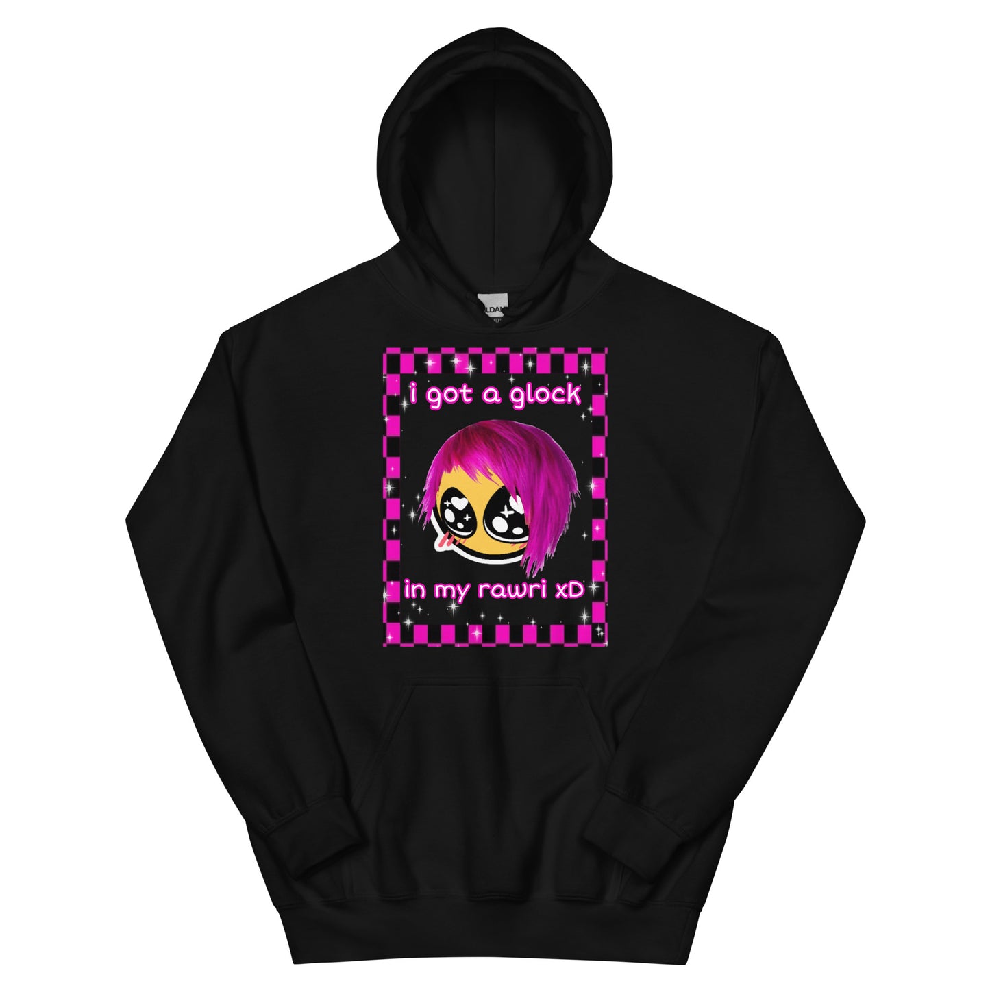 I got a Glock in my Rawri Hoodie