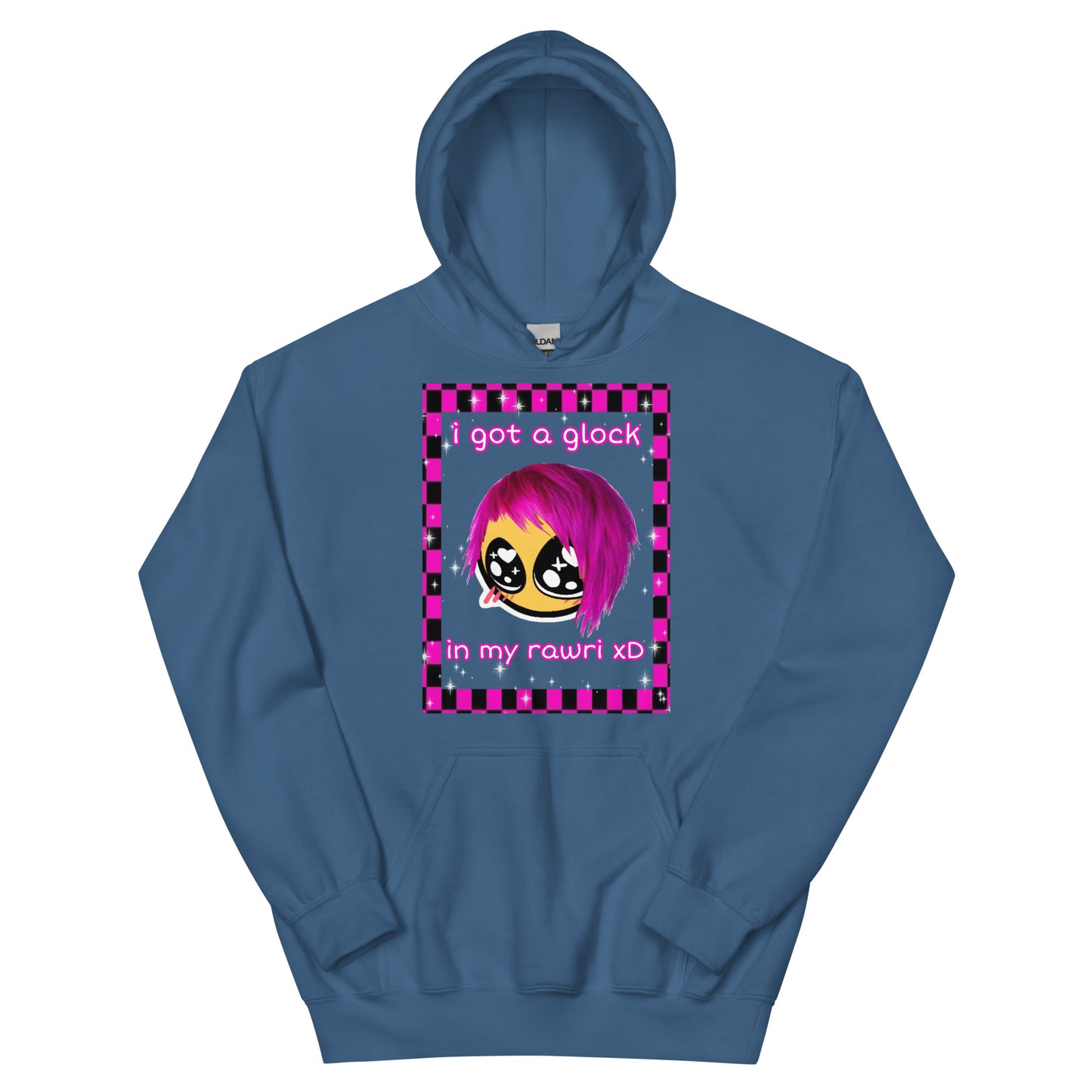 I got a Glock in my Rawri Hoodie