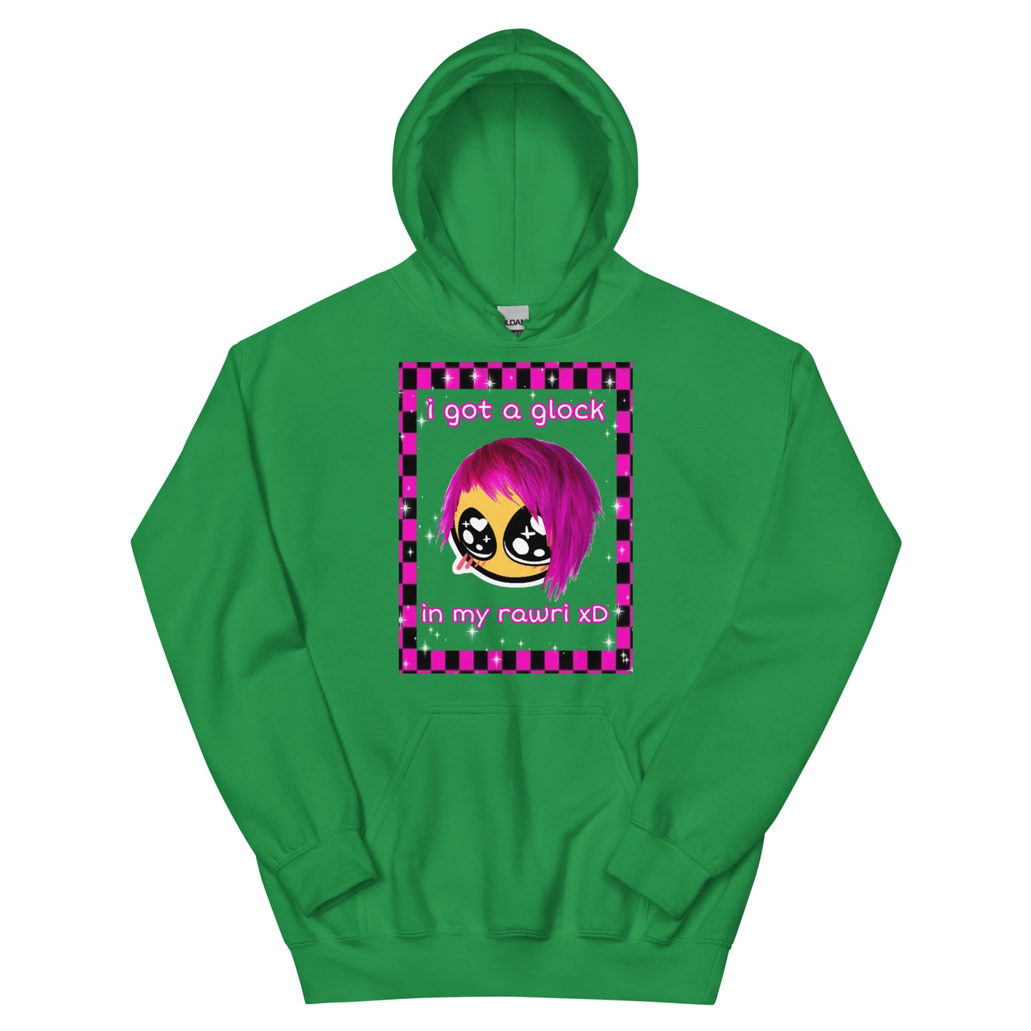I got a Glock in my Rawri Hoodie