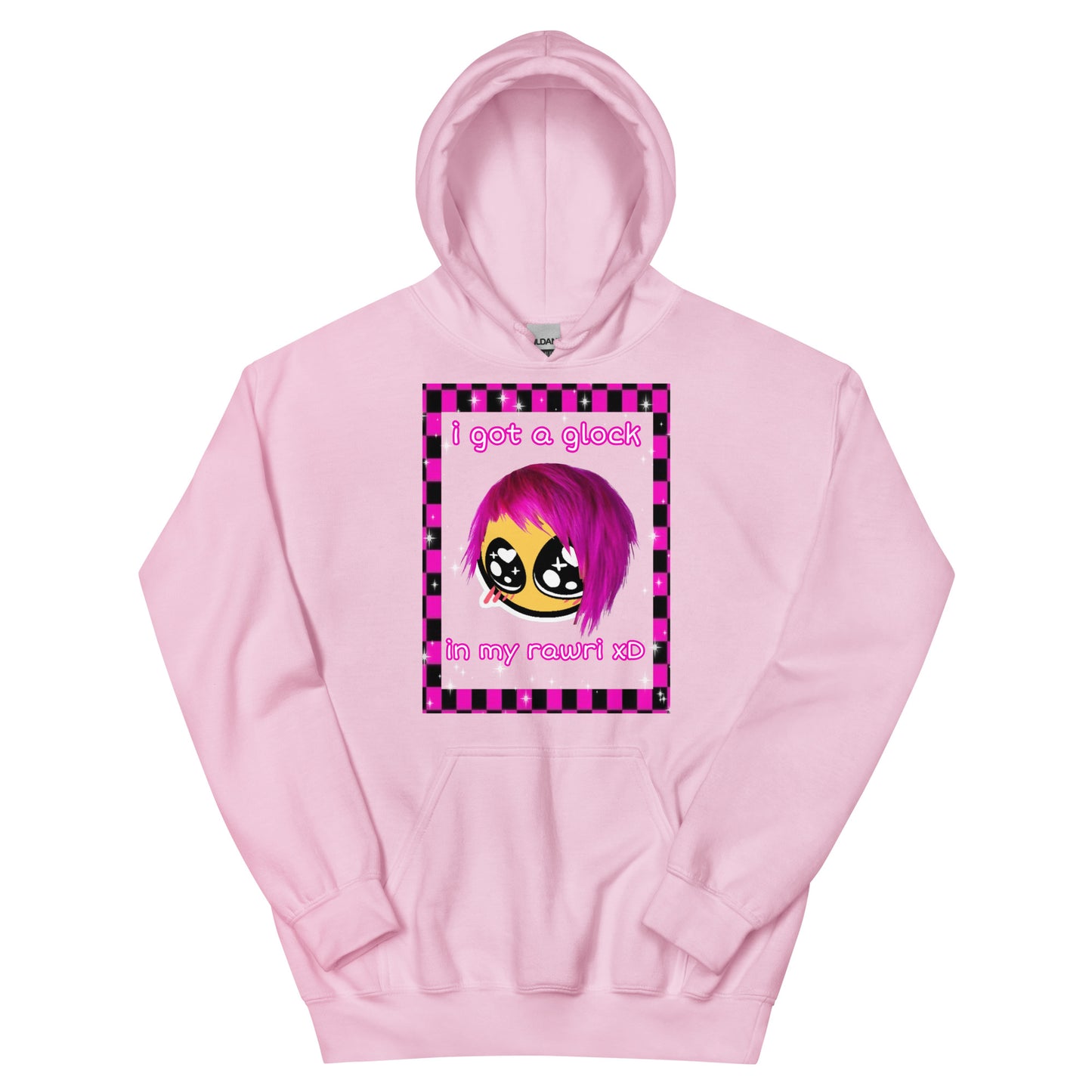 I got a Glock in my Rawri Hoodie