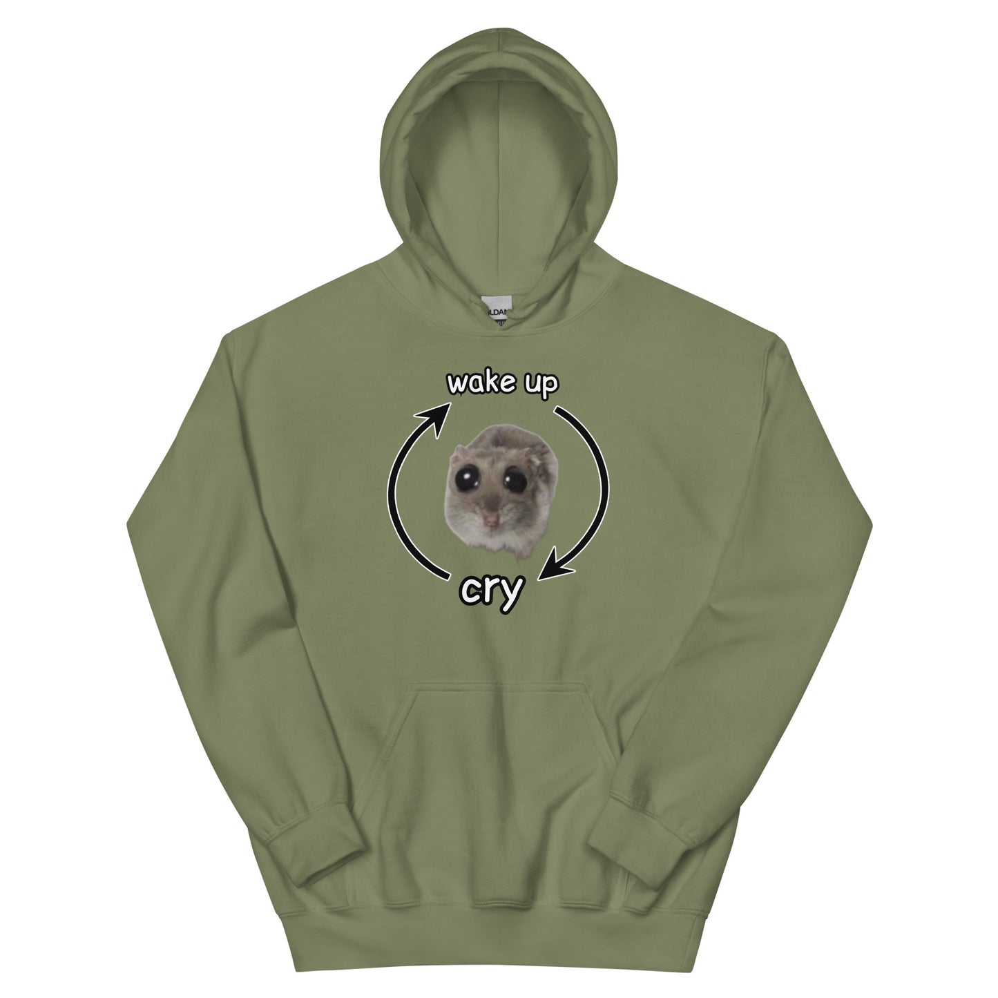 Wake Up Cry Hoodie