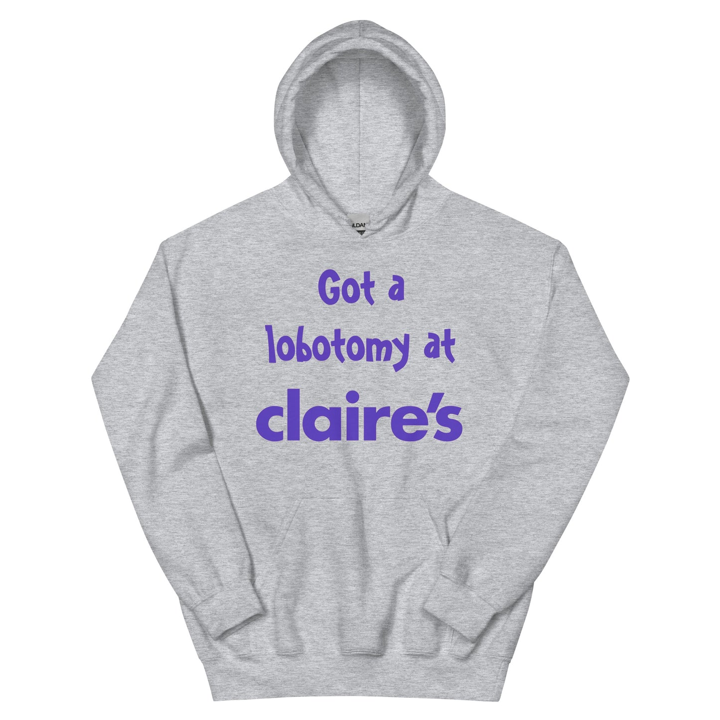 Lobotomy at Claire’s Hoodie