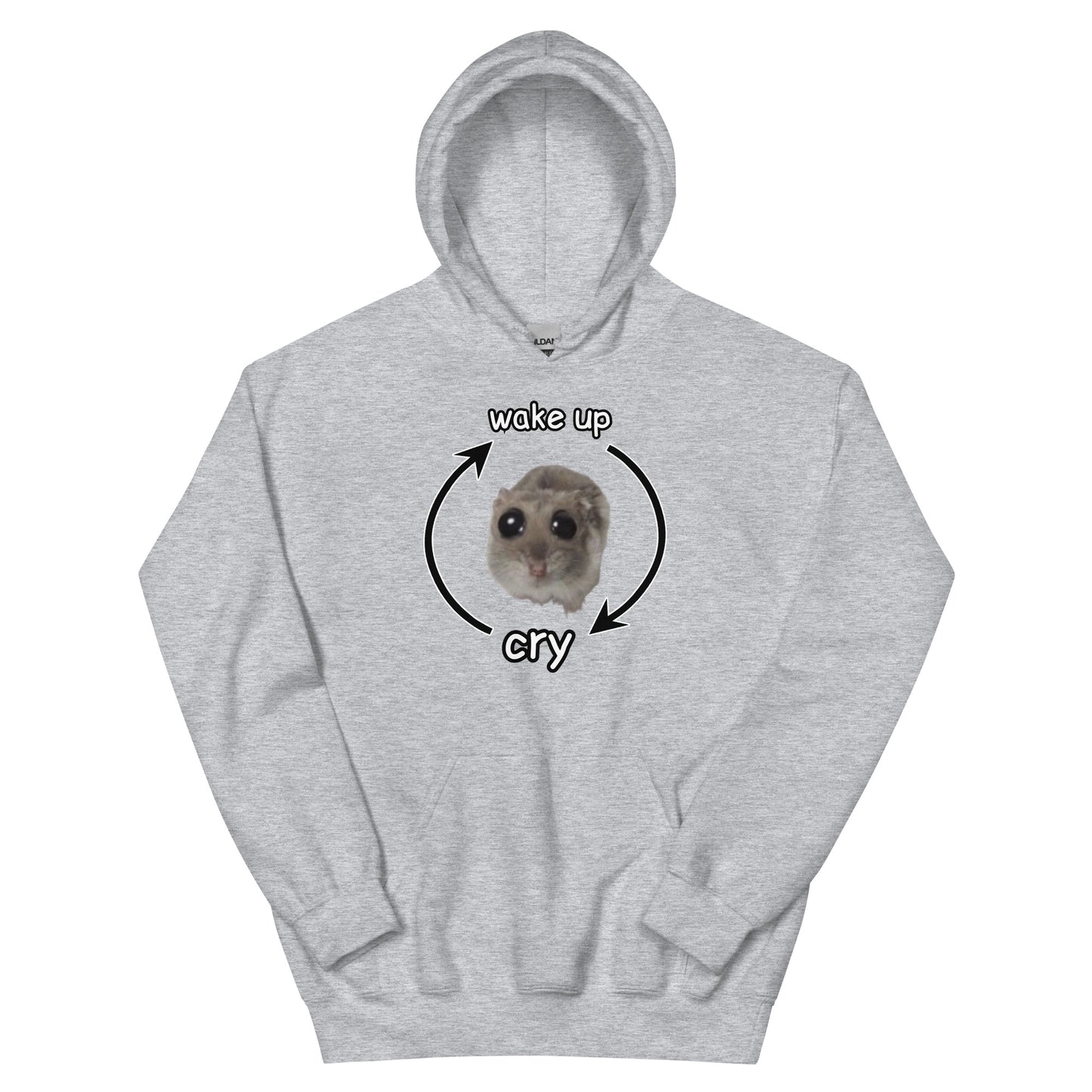 Wake Up Cry Hoodie