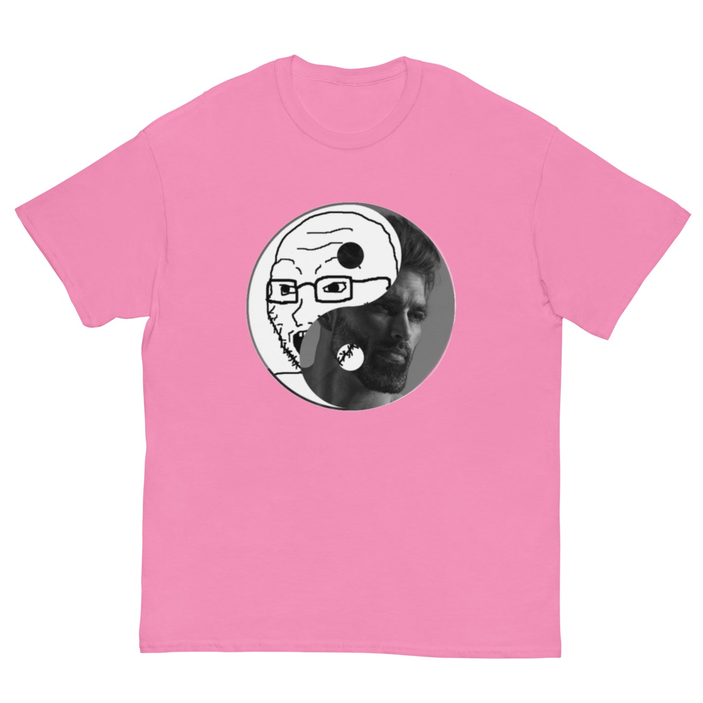 Soyjak/Gigachad Cringey Tee
