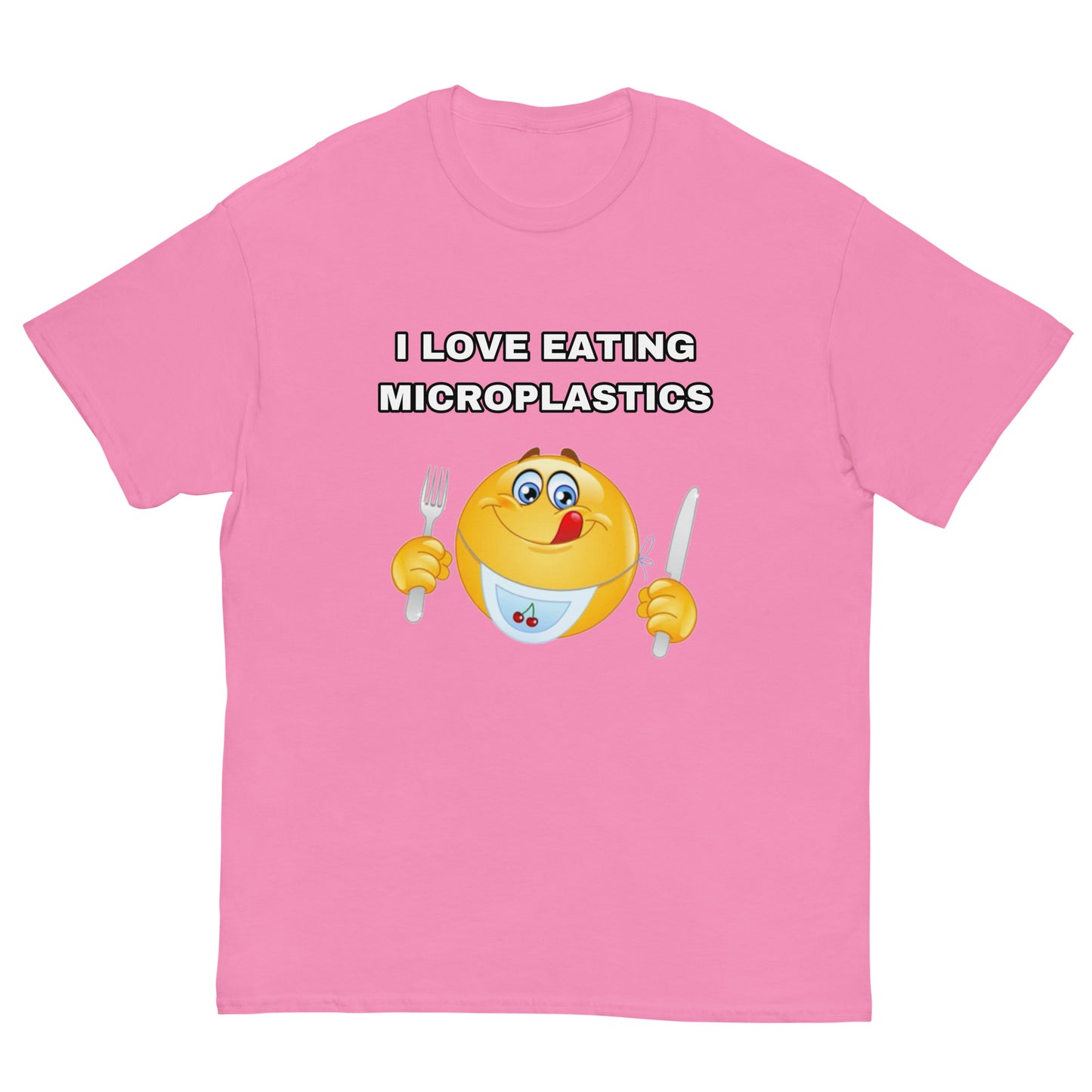 I LOVE EATING MICROPLASTICS Cringey Tee