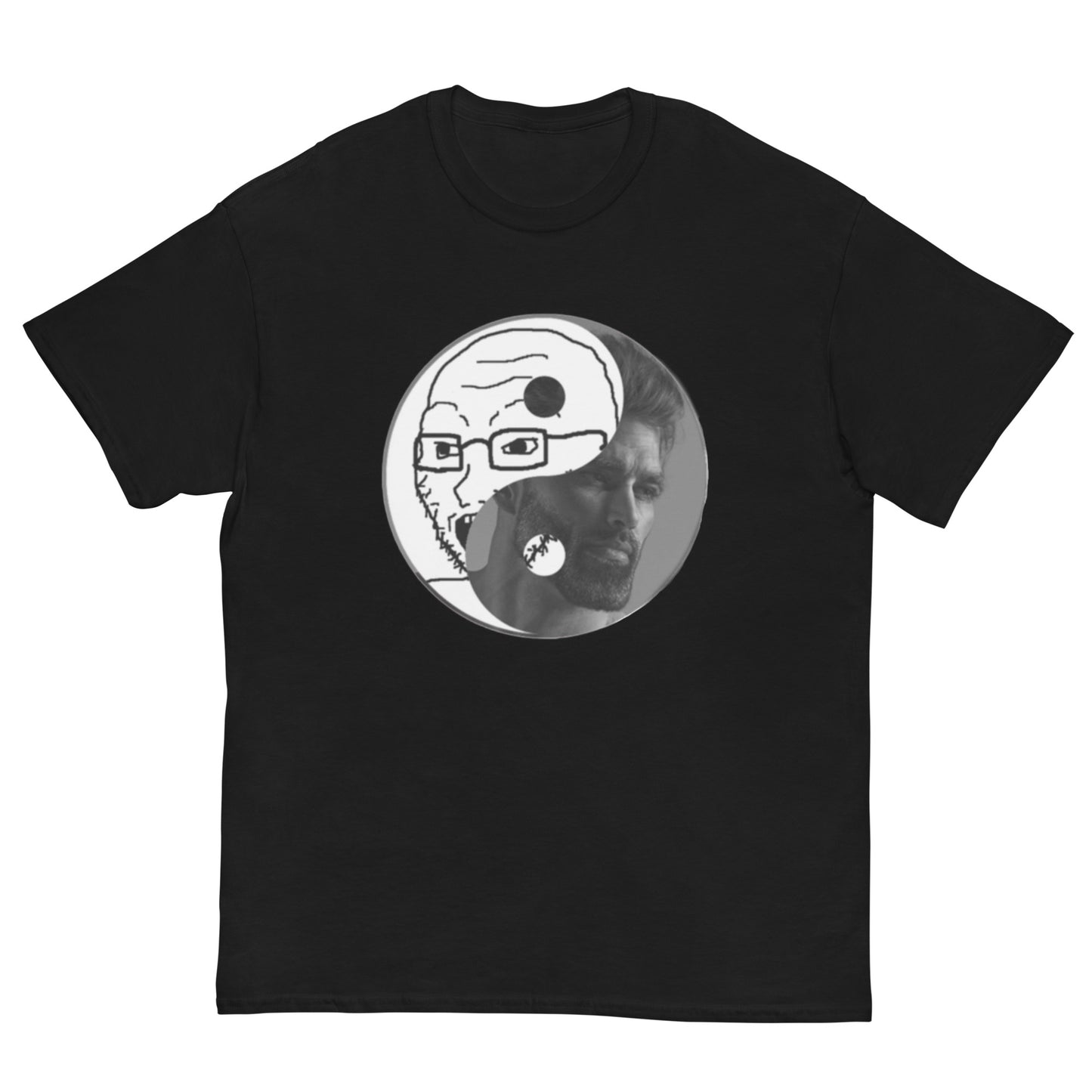 Soyjak/Gigachad Cringey Tee