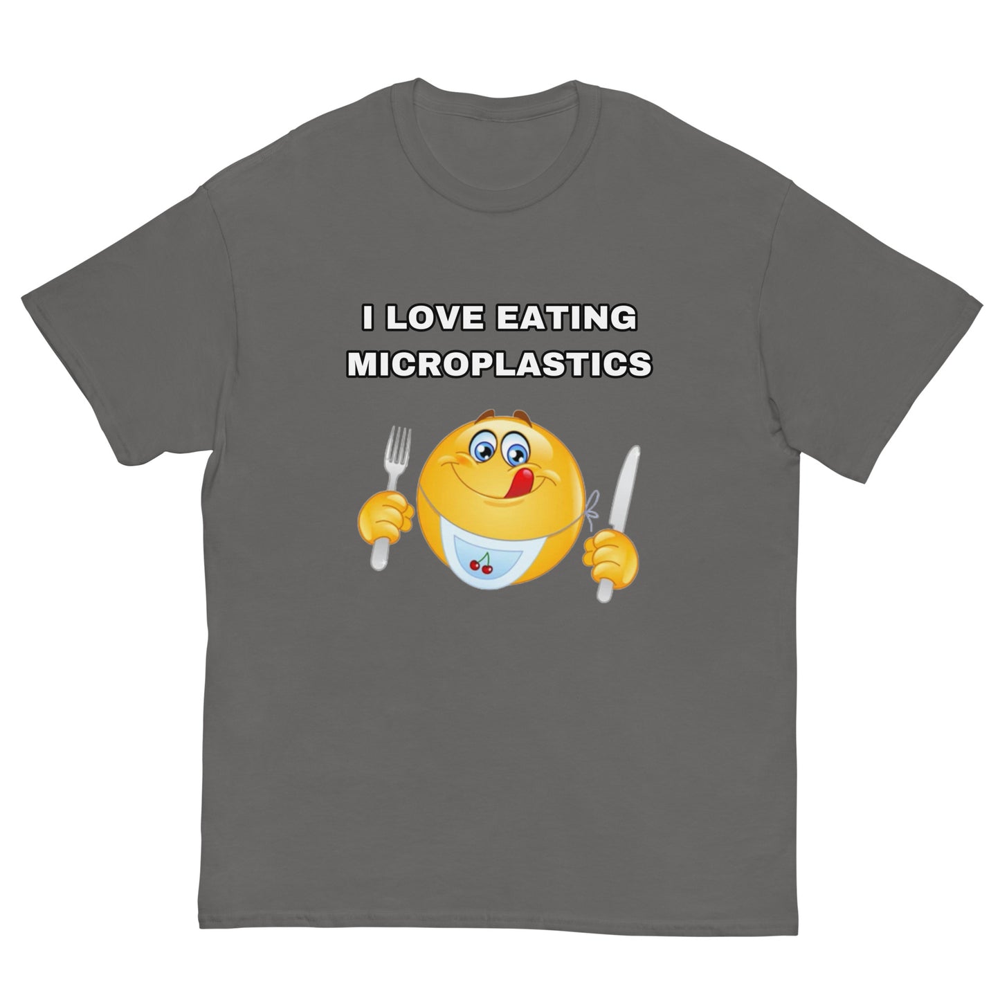 I LOVE EATING MICROPLASTICS Cringey Tee