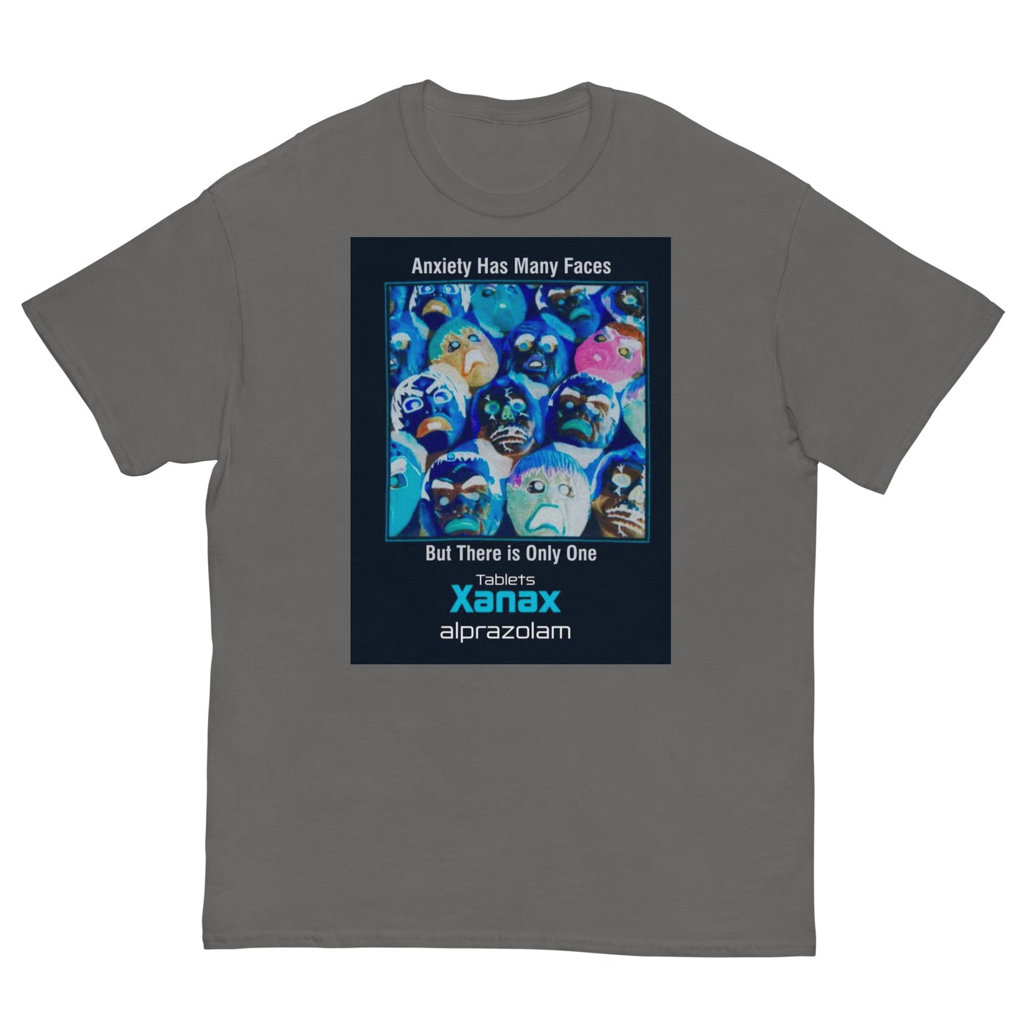 Anxiety has Many Faces Cringey Tee