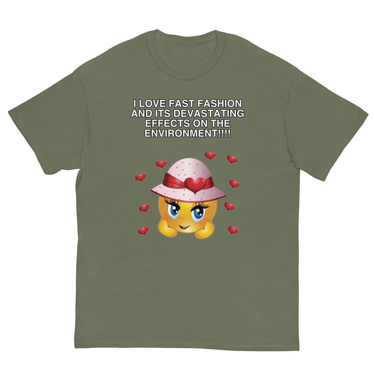 I Love Fast Fashion Cringey Tee