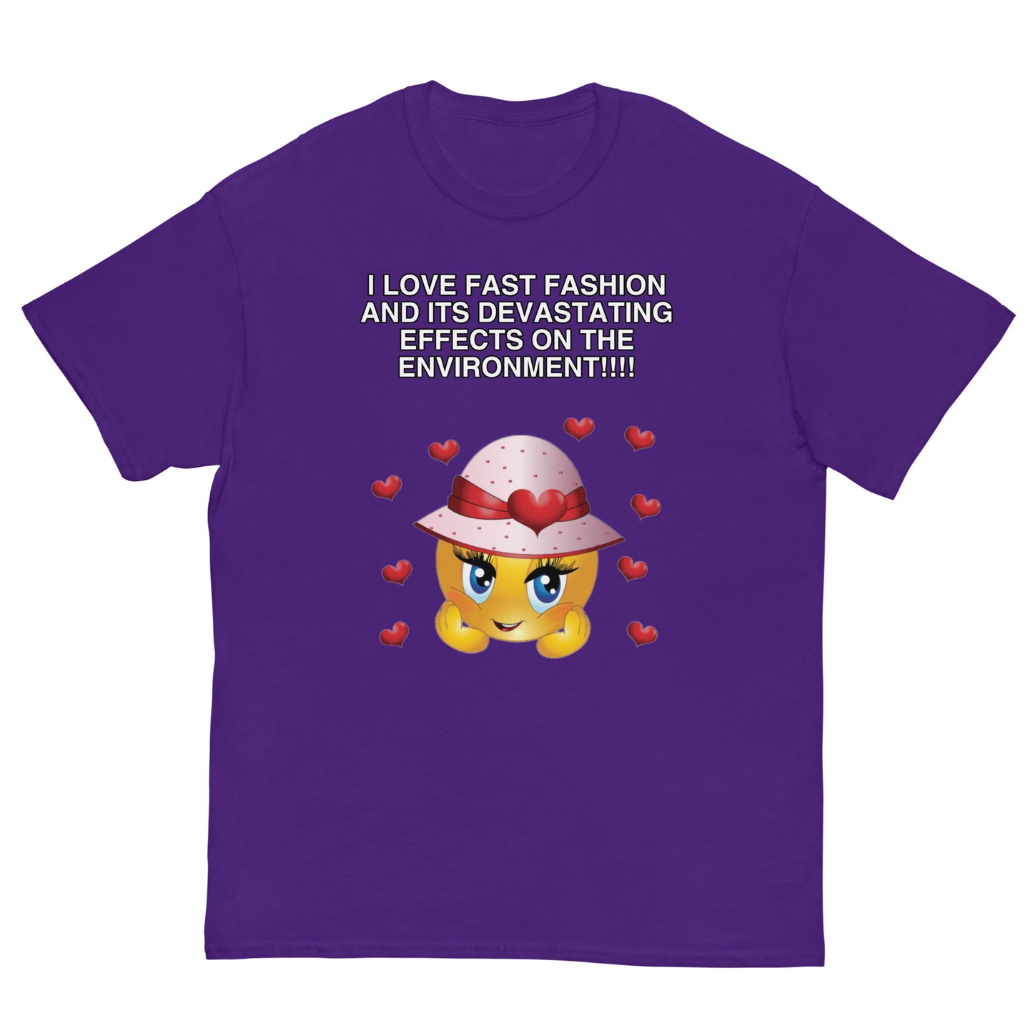 I Love Fast Fashion Cringey Tee