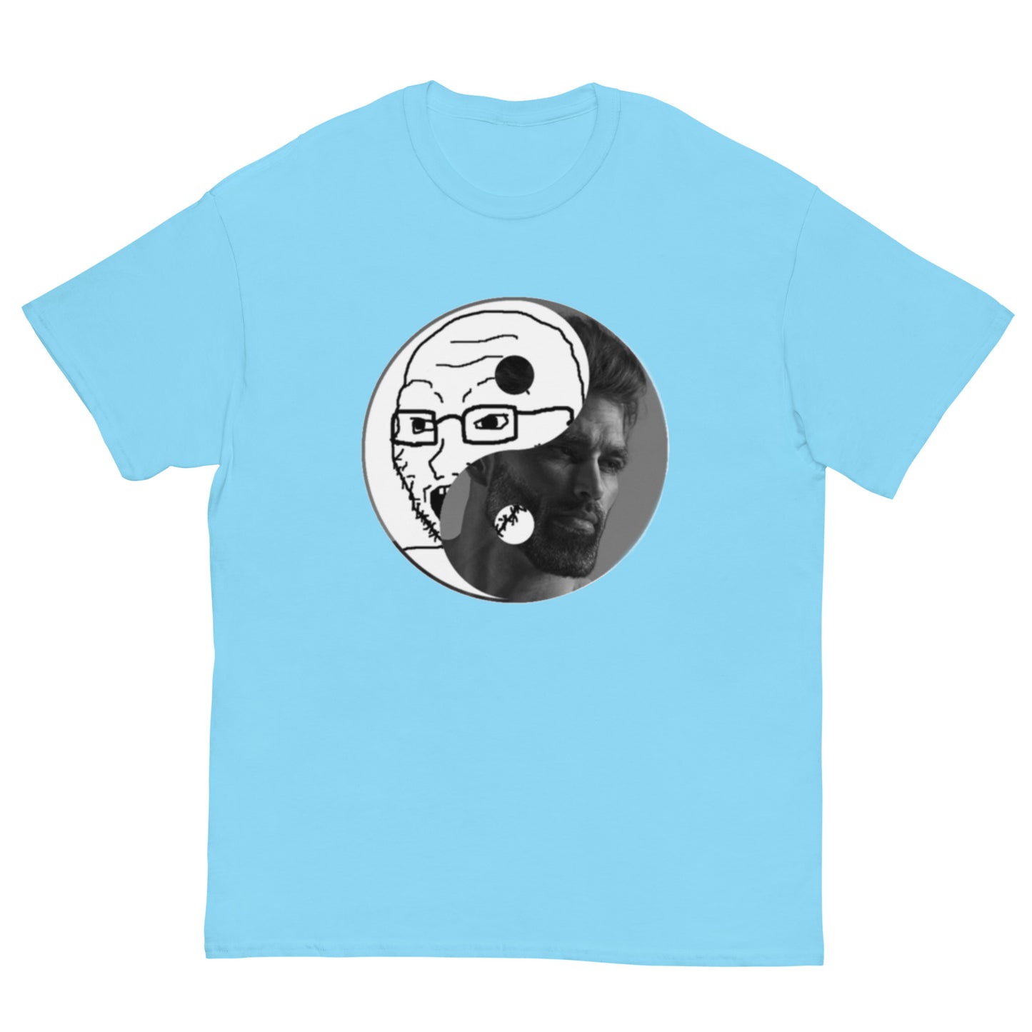 Soyjak/Gigachad Cringey Tee