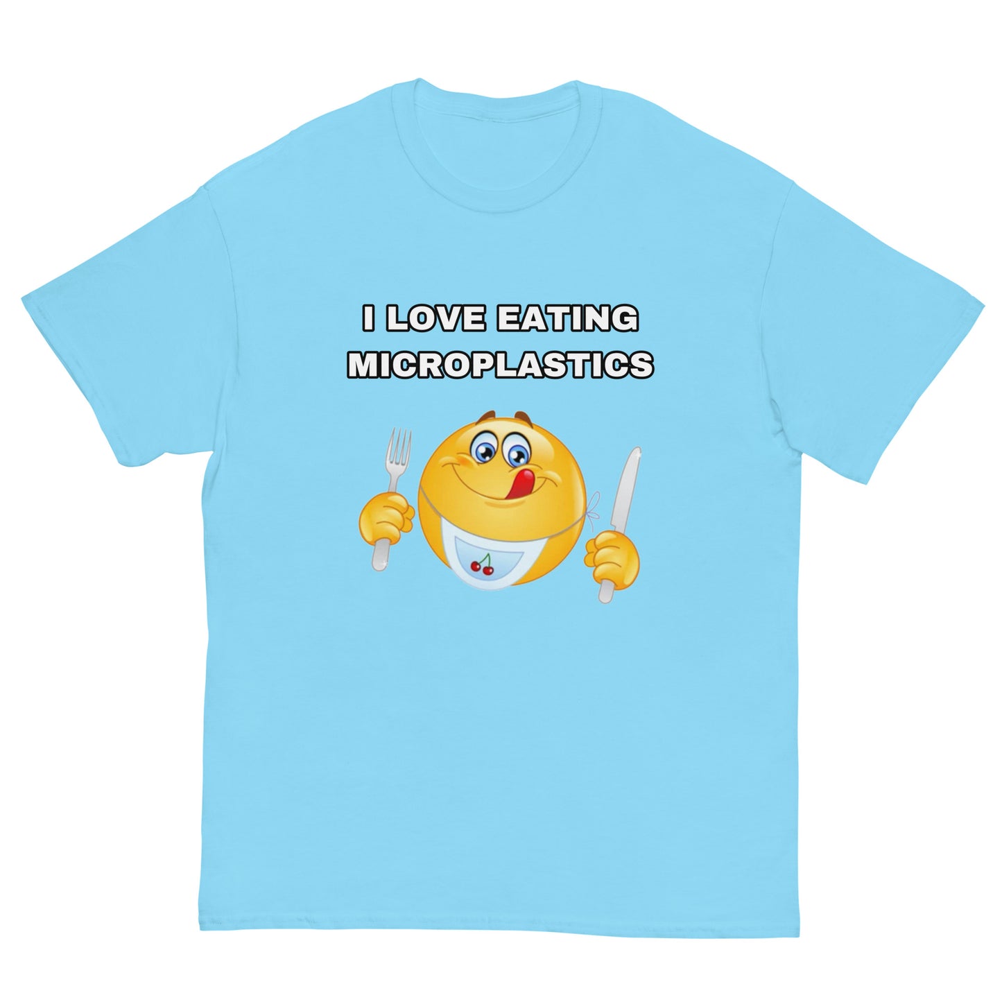 I LOVE EATING MICROPLASTICS Cringey Tee
