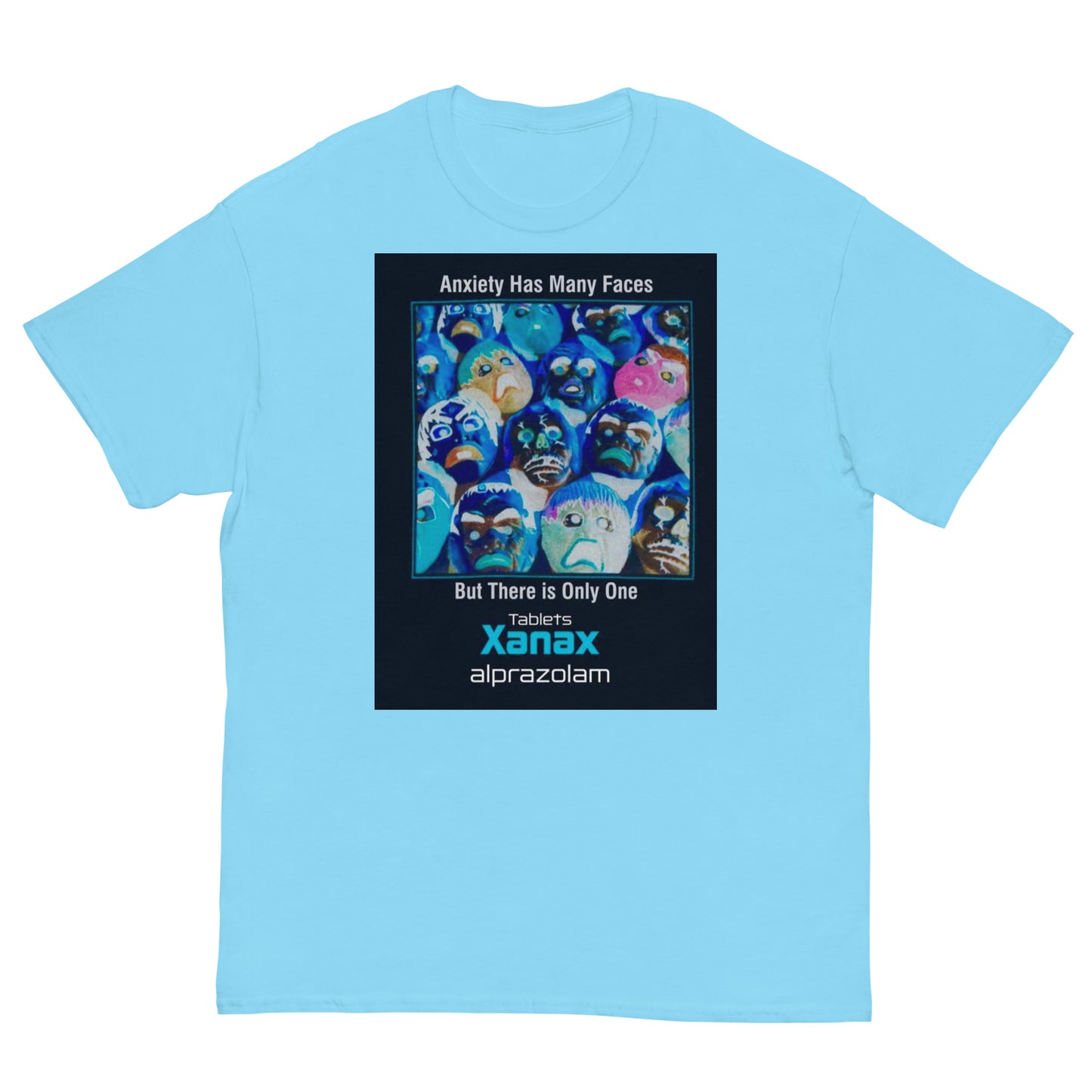 Anxiety has Many Faces Cringey Tee