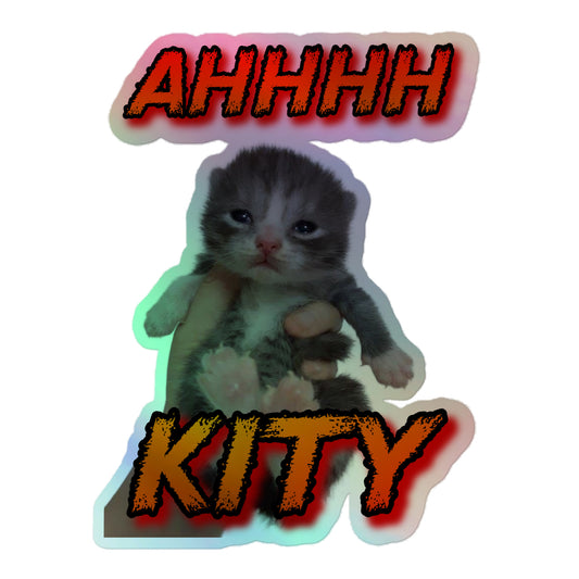 Kitty / Kity Cringey Sticker (Clean Version)