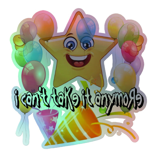 i can’t take it anymore!!! Sticker