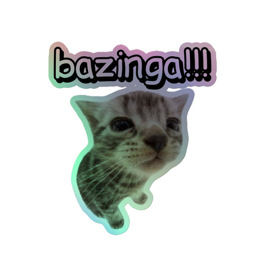 bazinga!!! cringey sticker