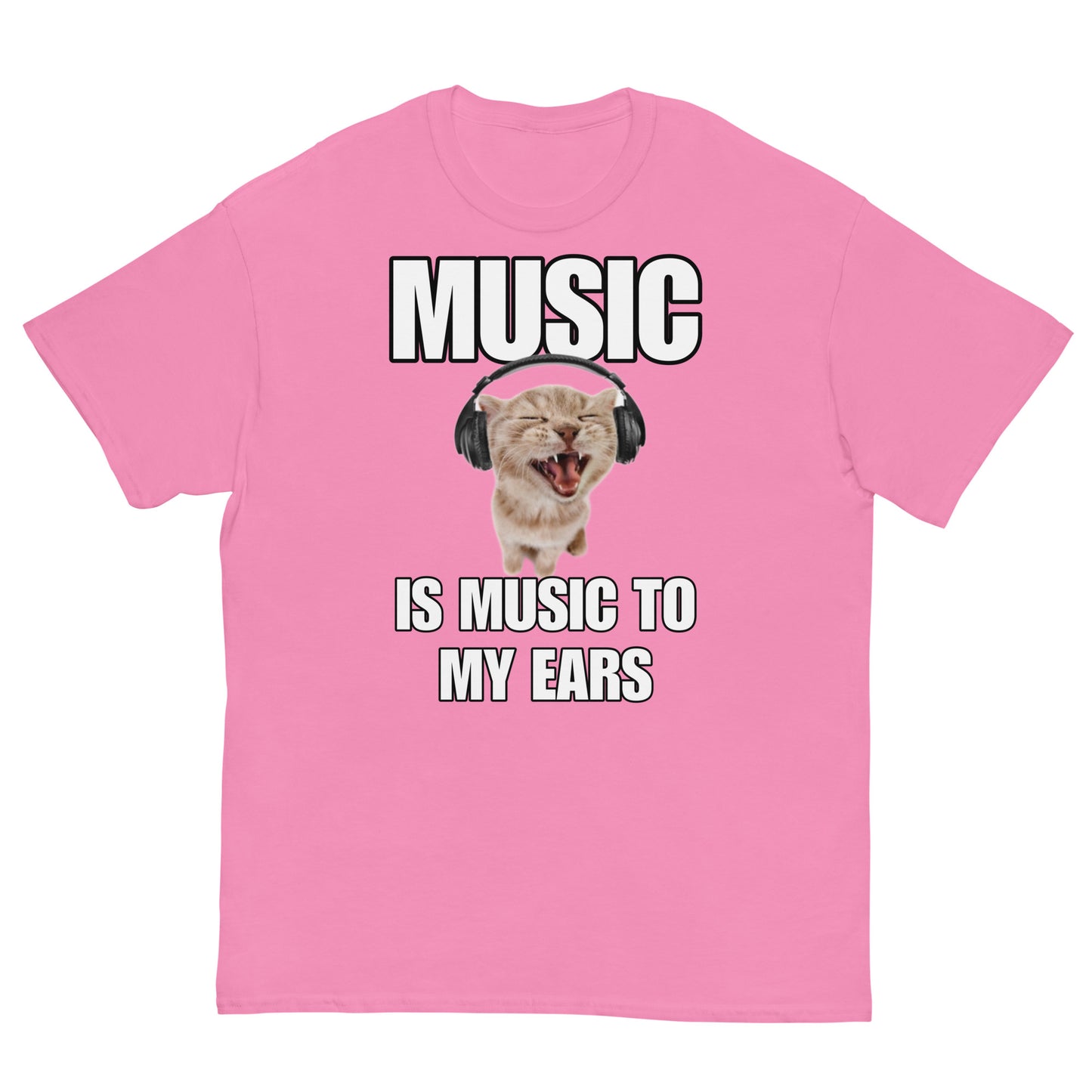 Cringey Music Cat Tee