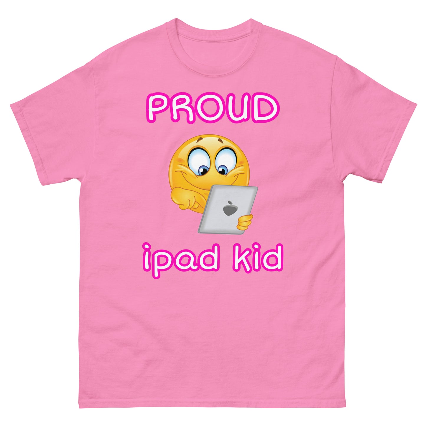 Proud Tablet Kid Cringey Tee