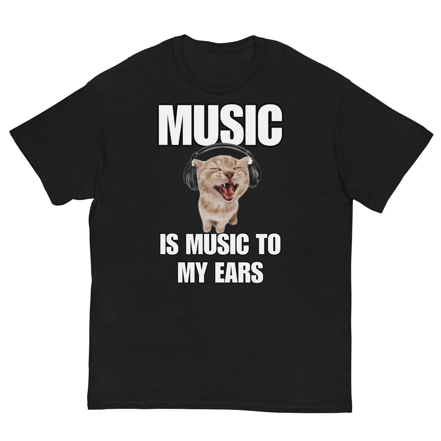 Cringey Music Cat Tee