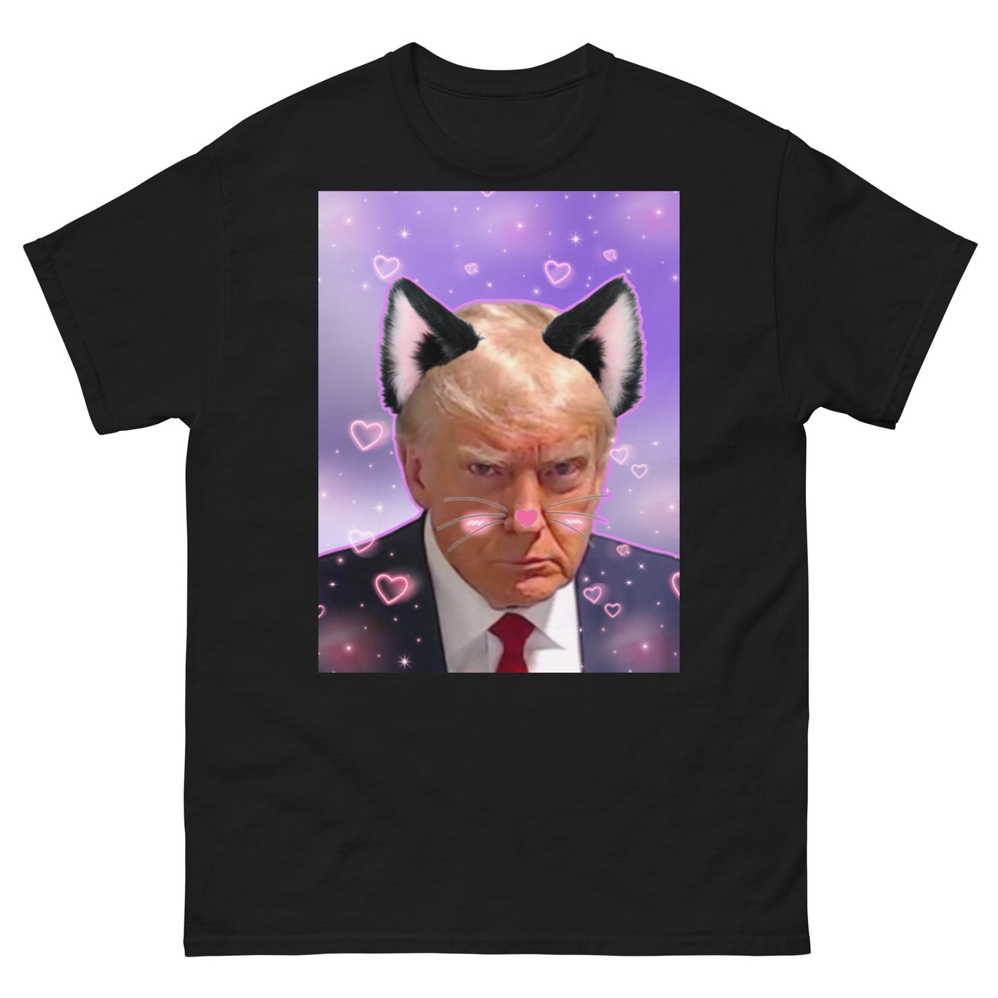 Catboy Trump Mugshot Cringey Tee