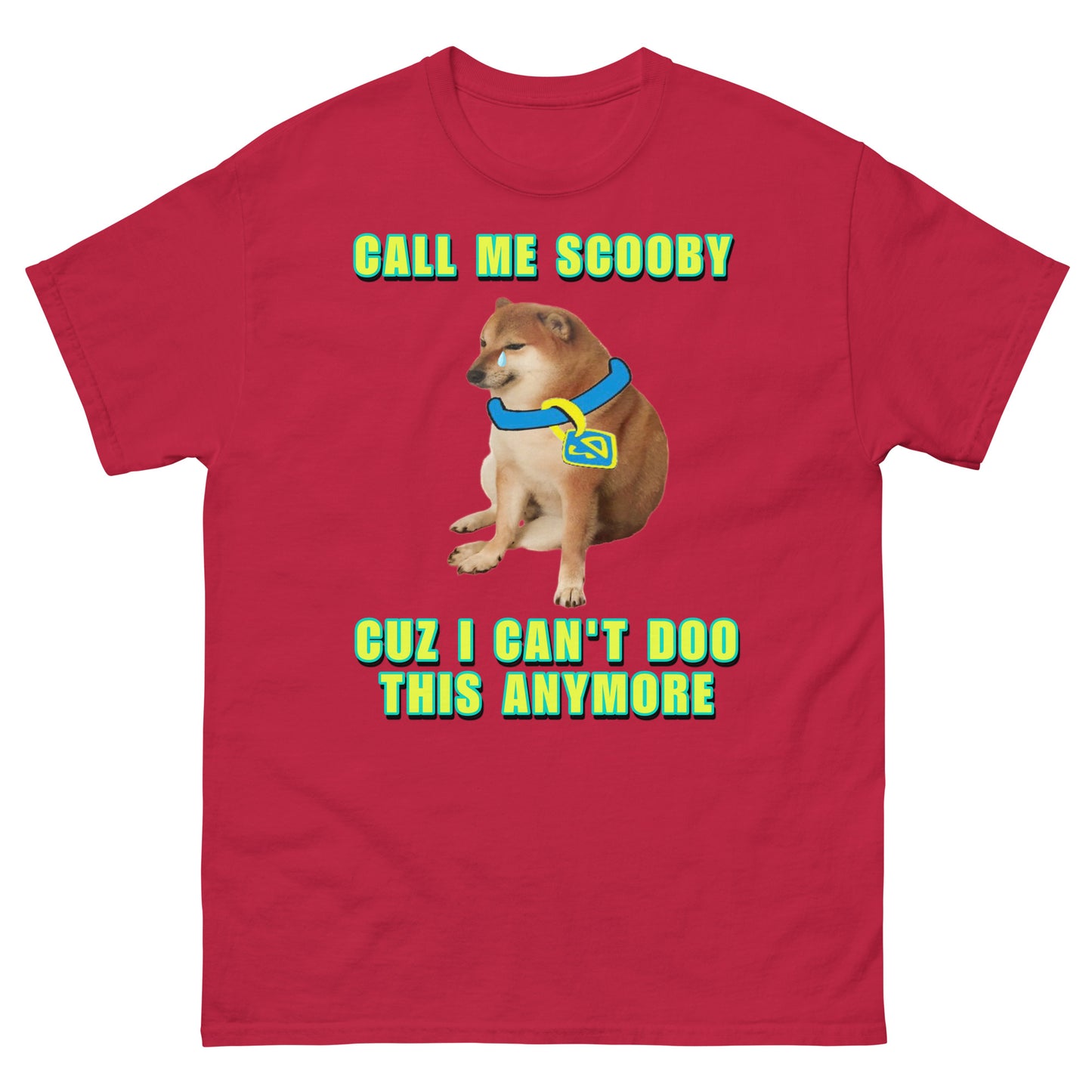 Scooby Cheems Cringey Tee