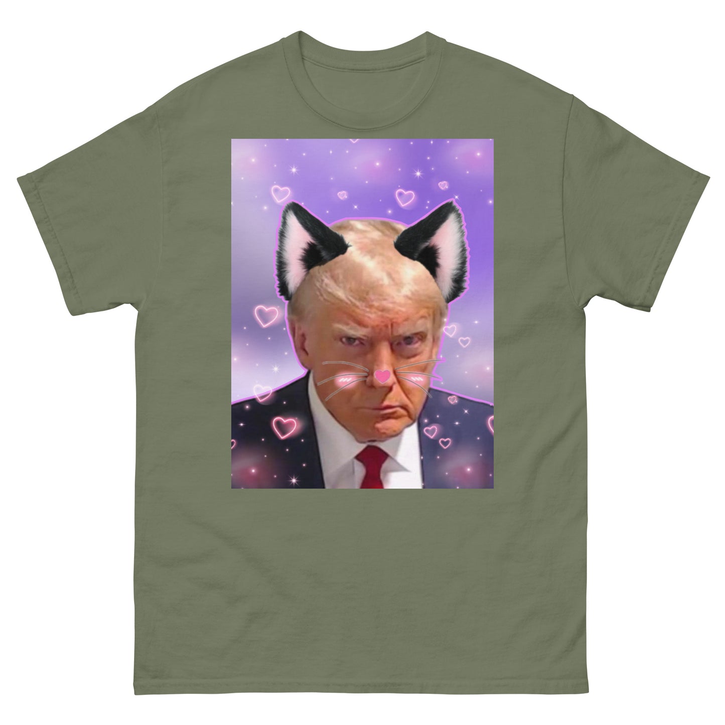 Catboy Trump Mugshot Cringey Tee