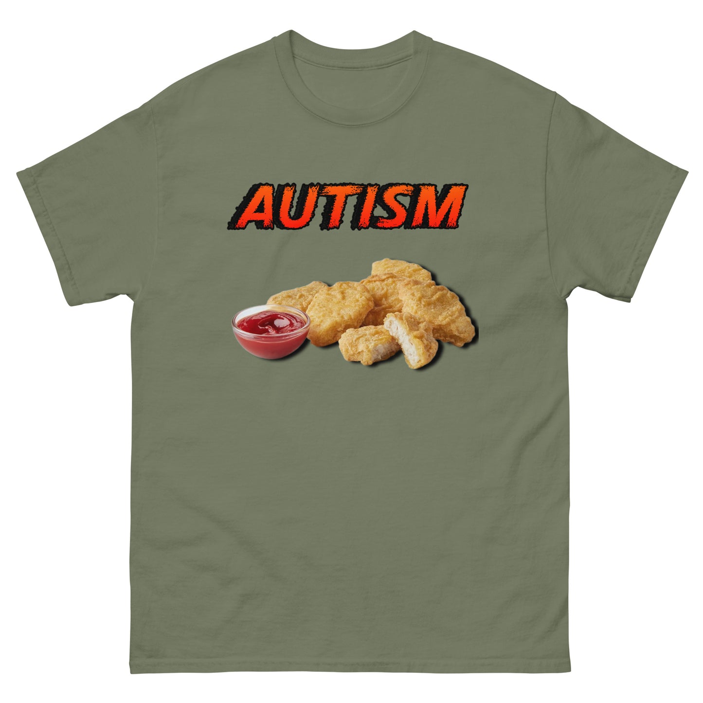 Chicken Nugget Autism Cringey Tee