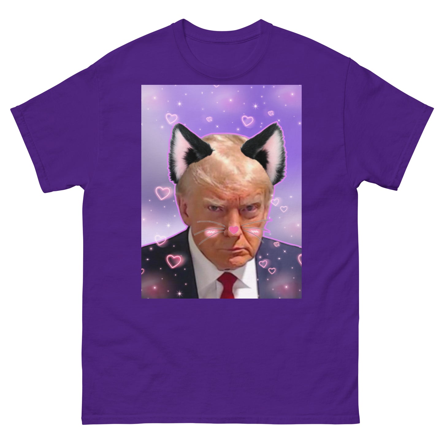 Catboy Trump Mugshot Cringey Tee