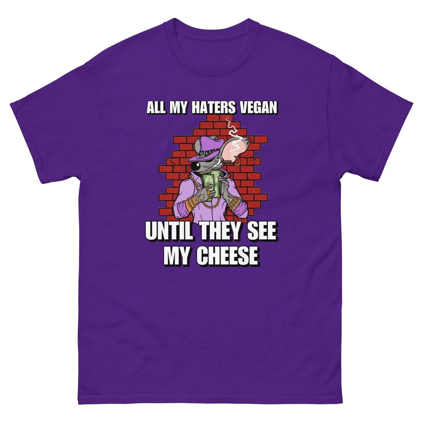 All my haters vegan Cringey Tee