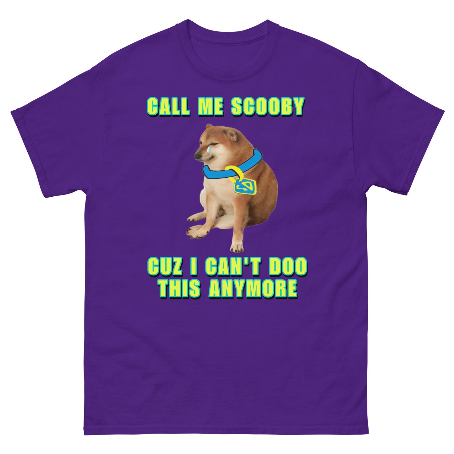 Scooby Cheems Cringey Tee