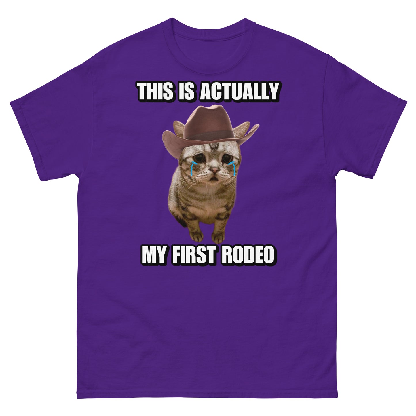 This is my first rodeo Cringey Tees