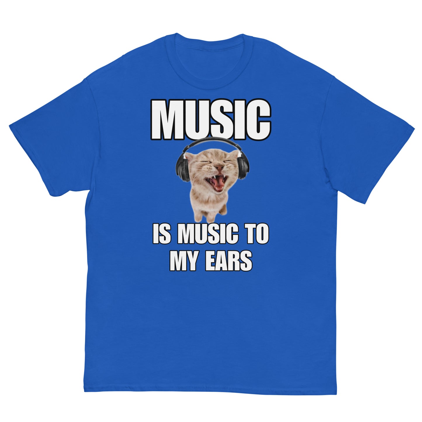 Cringey Music Cat Tee