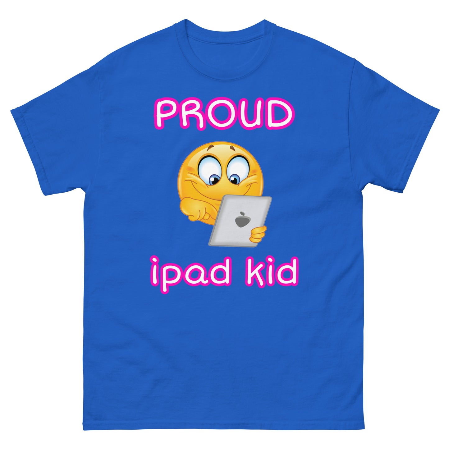 Proud Tablet Kid Cringey Tee