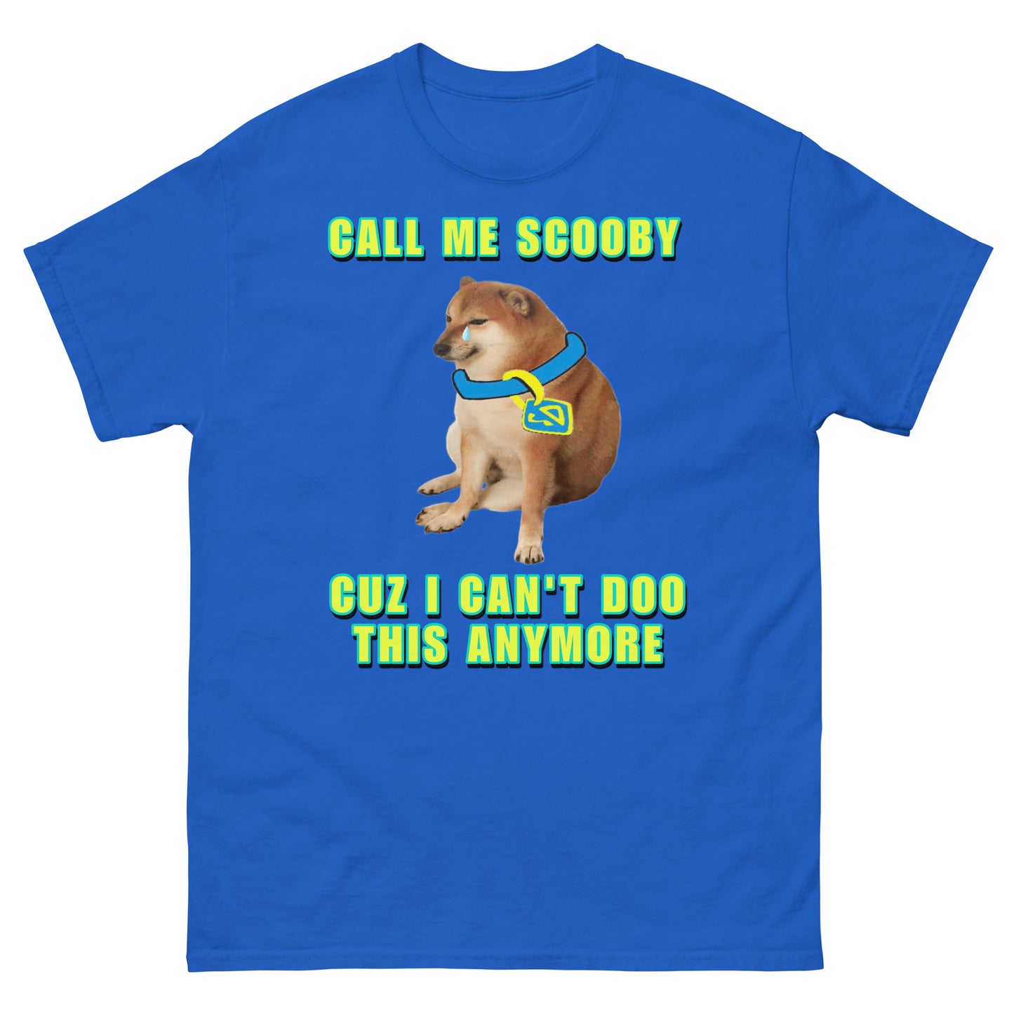 Scooby Cheems Cringey Tee