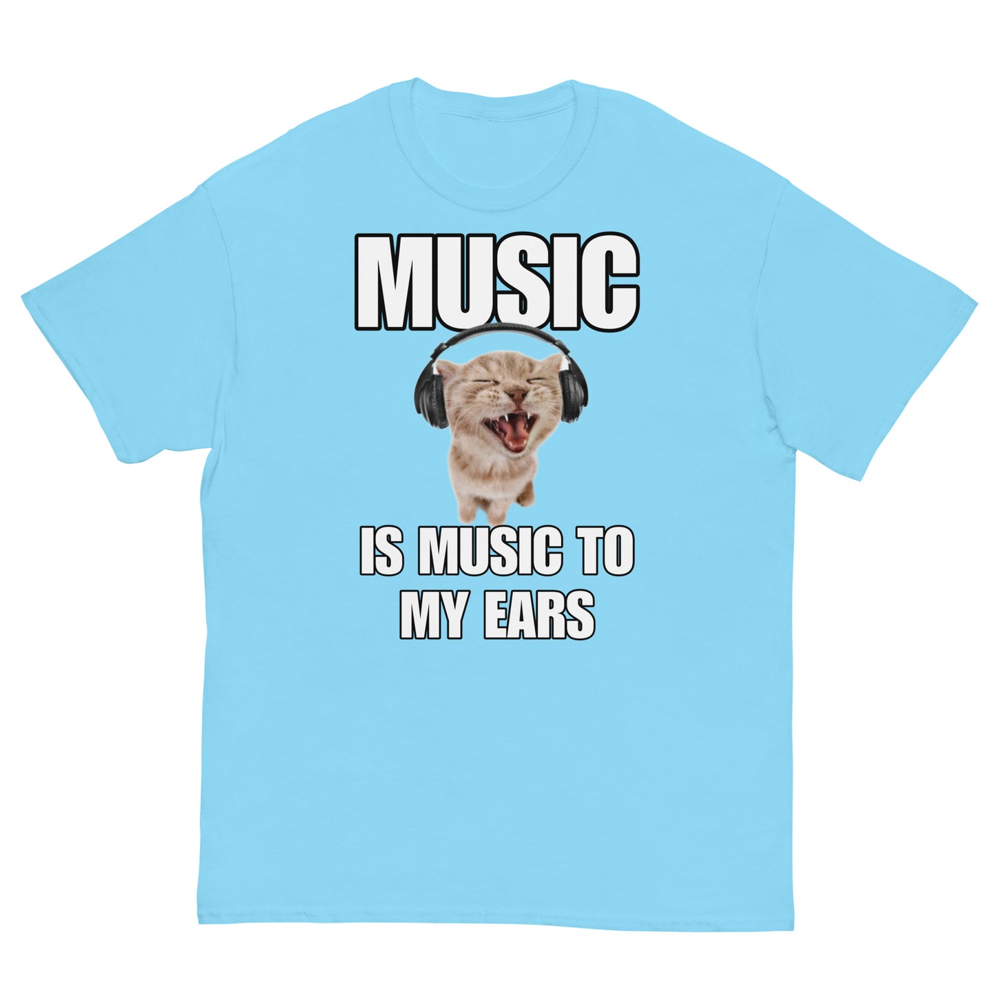 Cringey Music Cat Tee