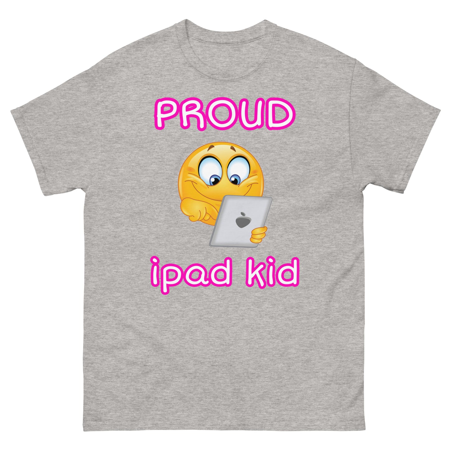 Proud Tablet Kid Cringey Tee