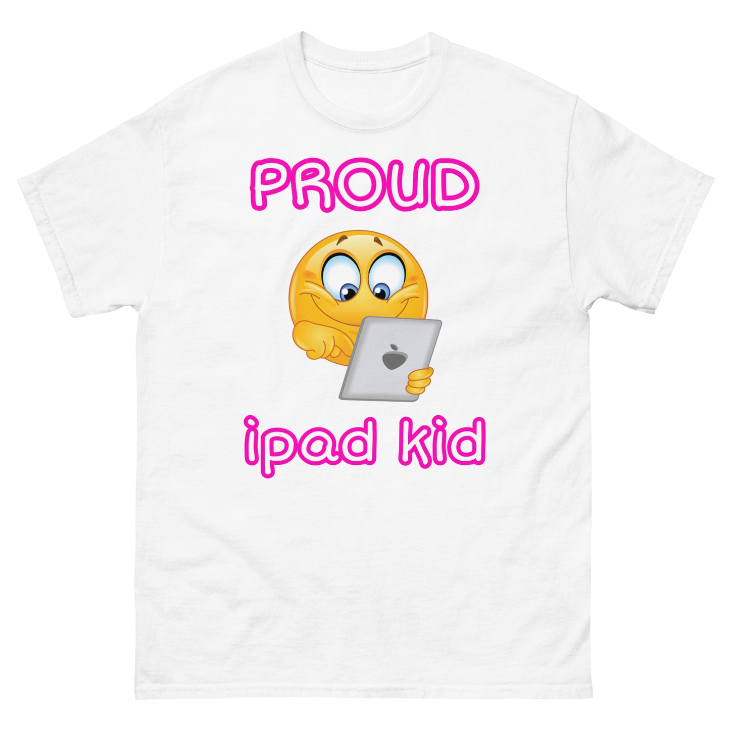 Proud Tablet Kid Cringey Tee