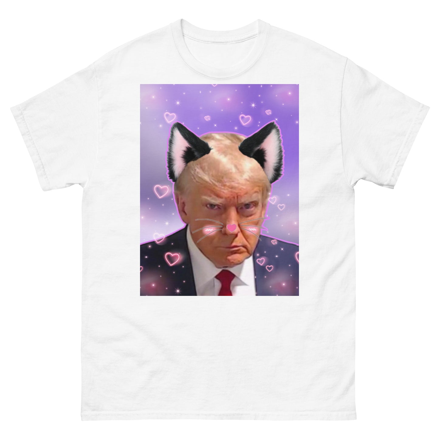 Catboy Trump Mugshot Cringey Tee