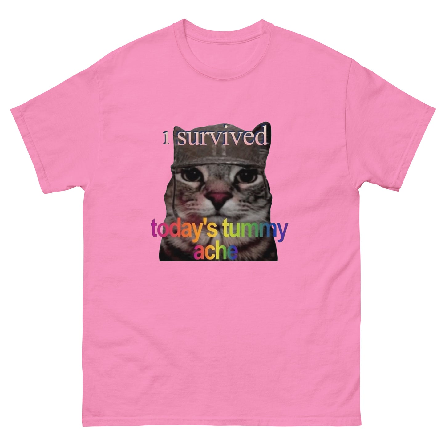 i survived todays tummyache Cringey Tee