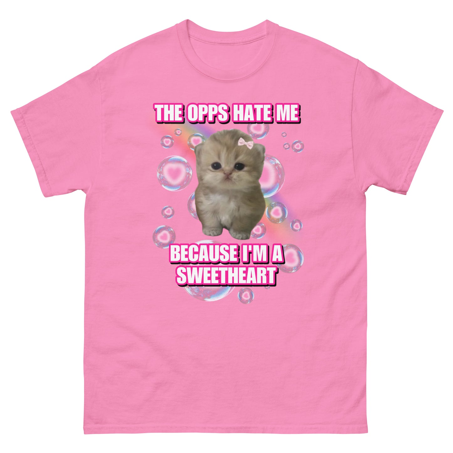 the opps hate me cuz im a sweetheart Cringey Tee